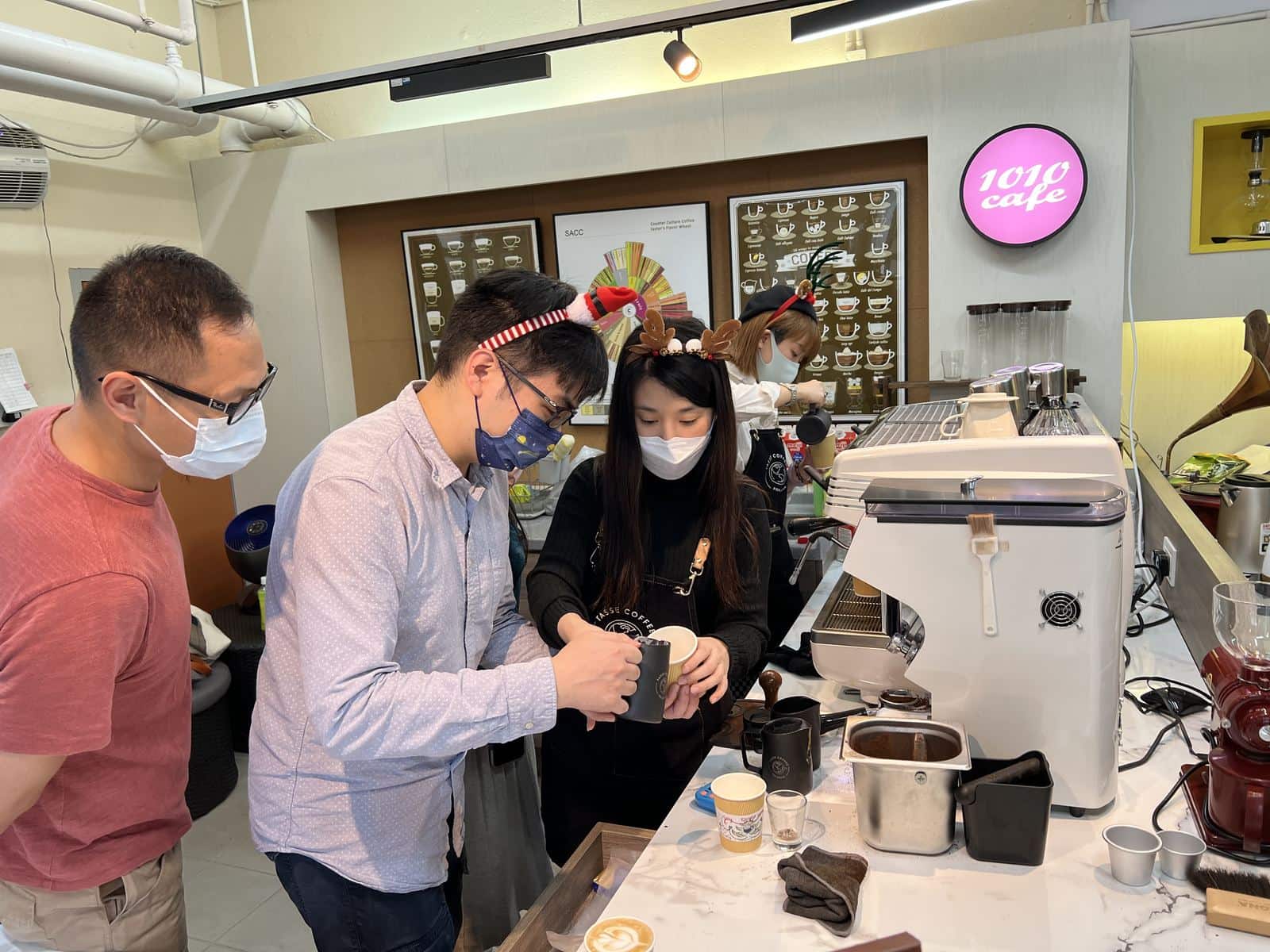 香港紅十字會・咖啡機工作坊