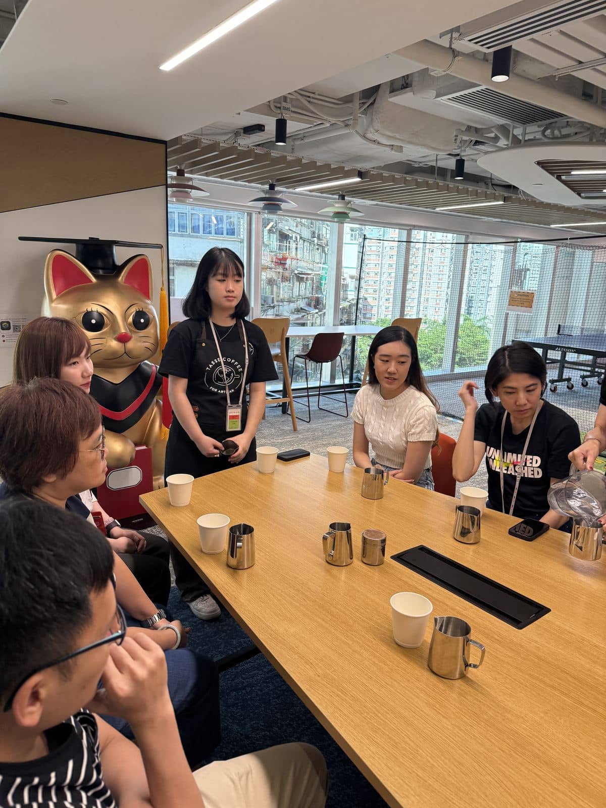 滙豐一場活動，到會與拉花雙線進行 — 3